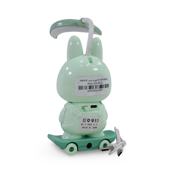 Labubu LED Night Light and Desk Lamp – Mint
