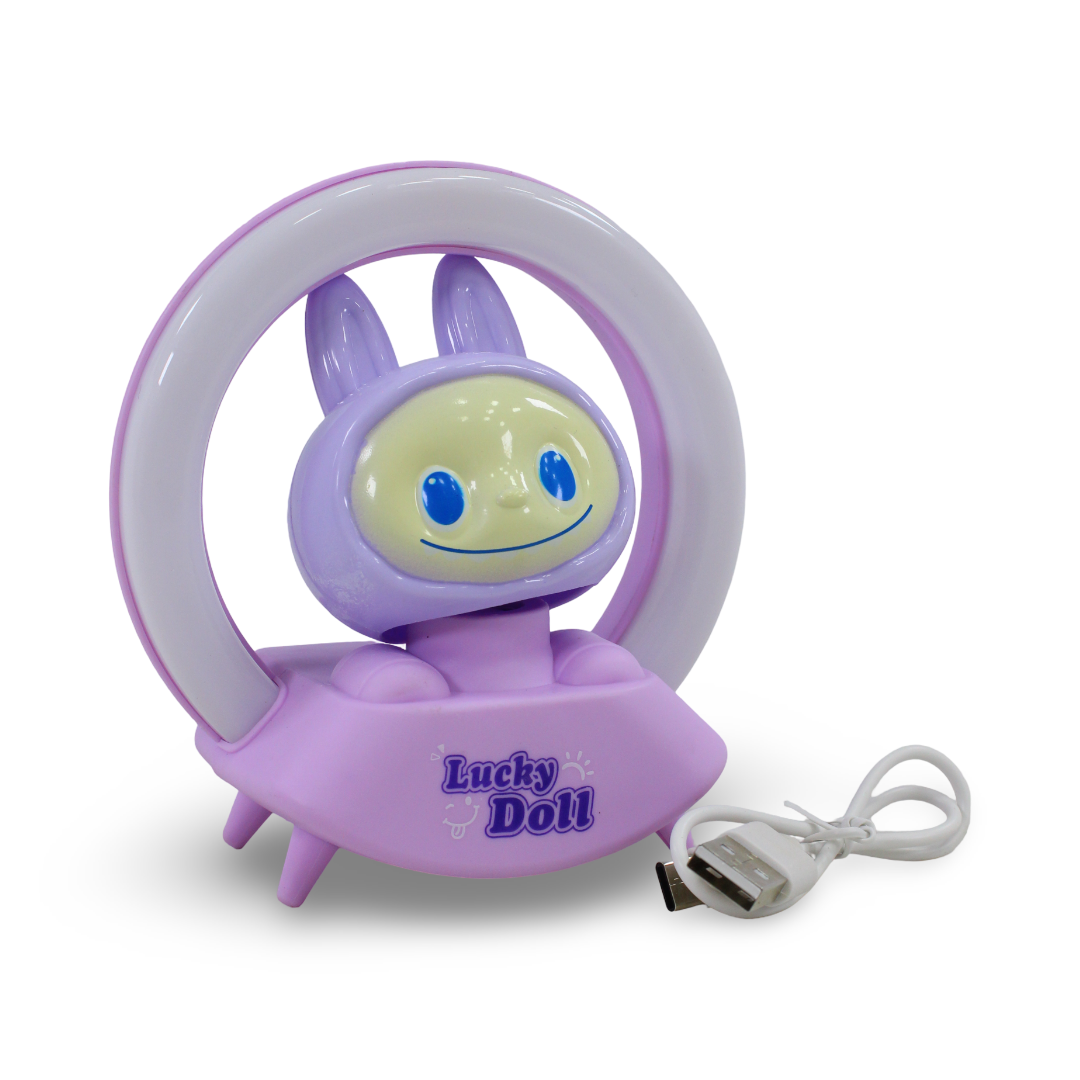 Stitch LED Night Light and Desk Lamp – Purple
