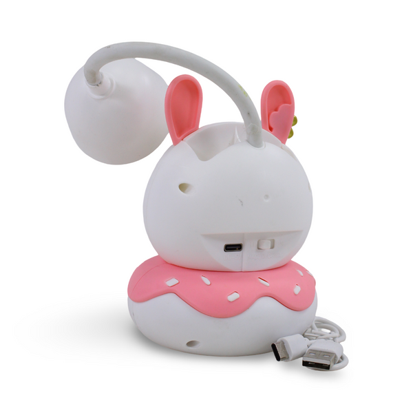 Labubu LED Night Light and Desk Lamp – White