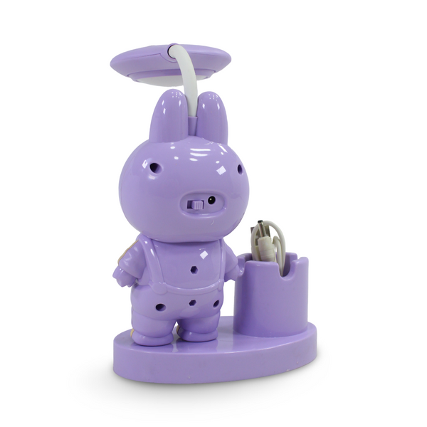 Labubu LED Night Light and Desk Lamp – Purple