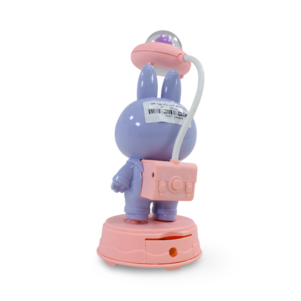 Labubu LED Night Light and Desk Lamp – Purple
