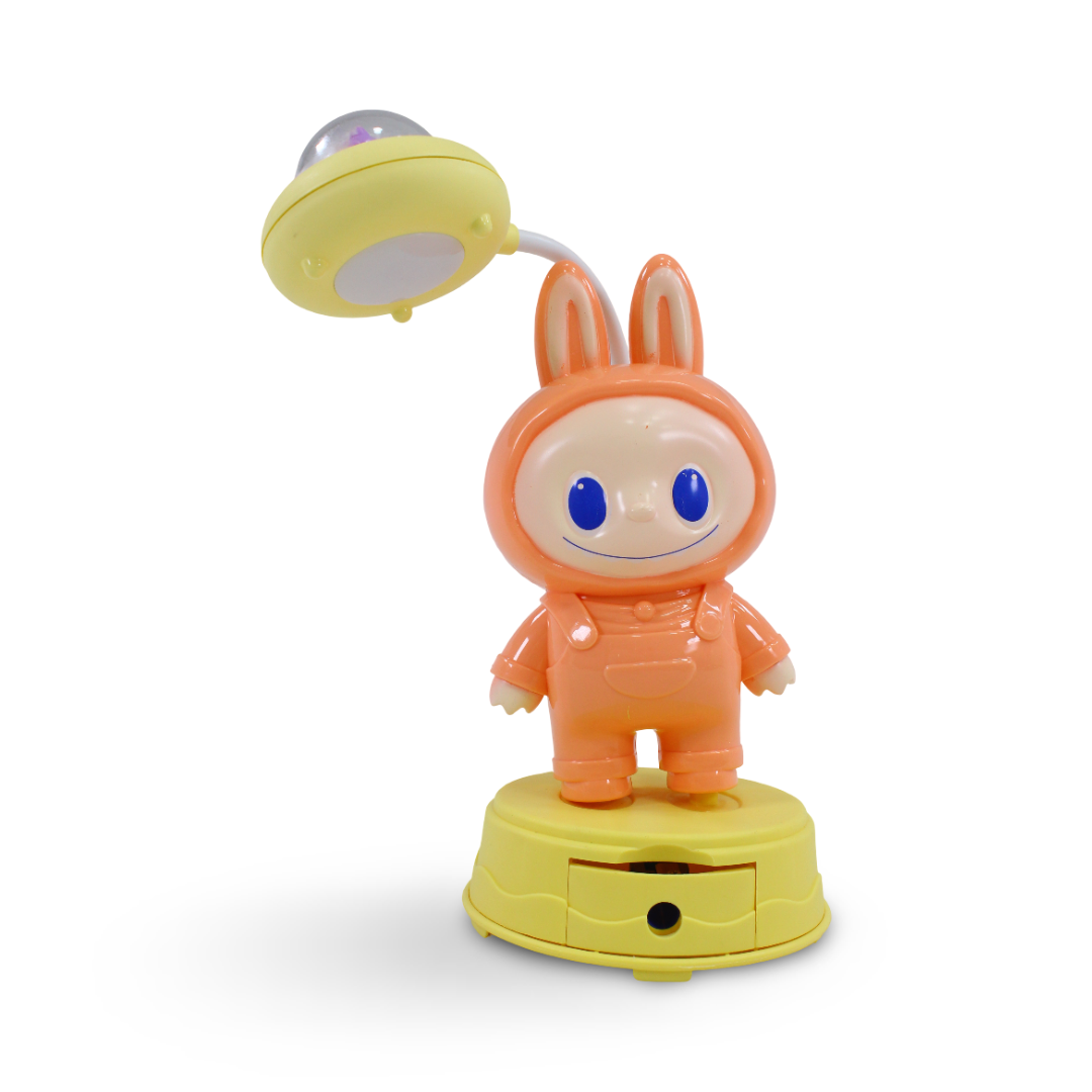 Labubu LED Night Light and Desk Lamp – Salmon