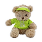 Teddy Bear Cafe with Green T-Shirt Plush Toy