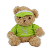 Teddy Bear with Green T-Shirt Plush Toy