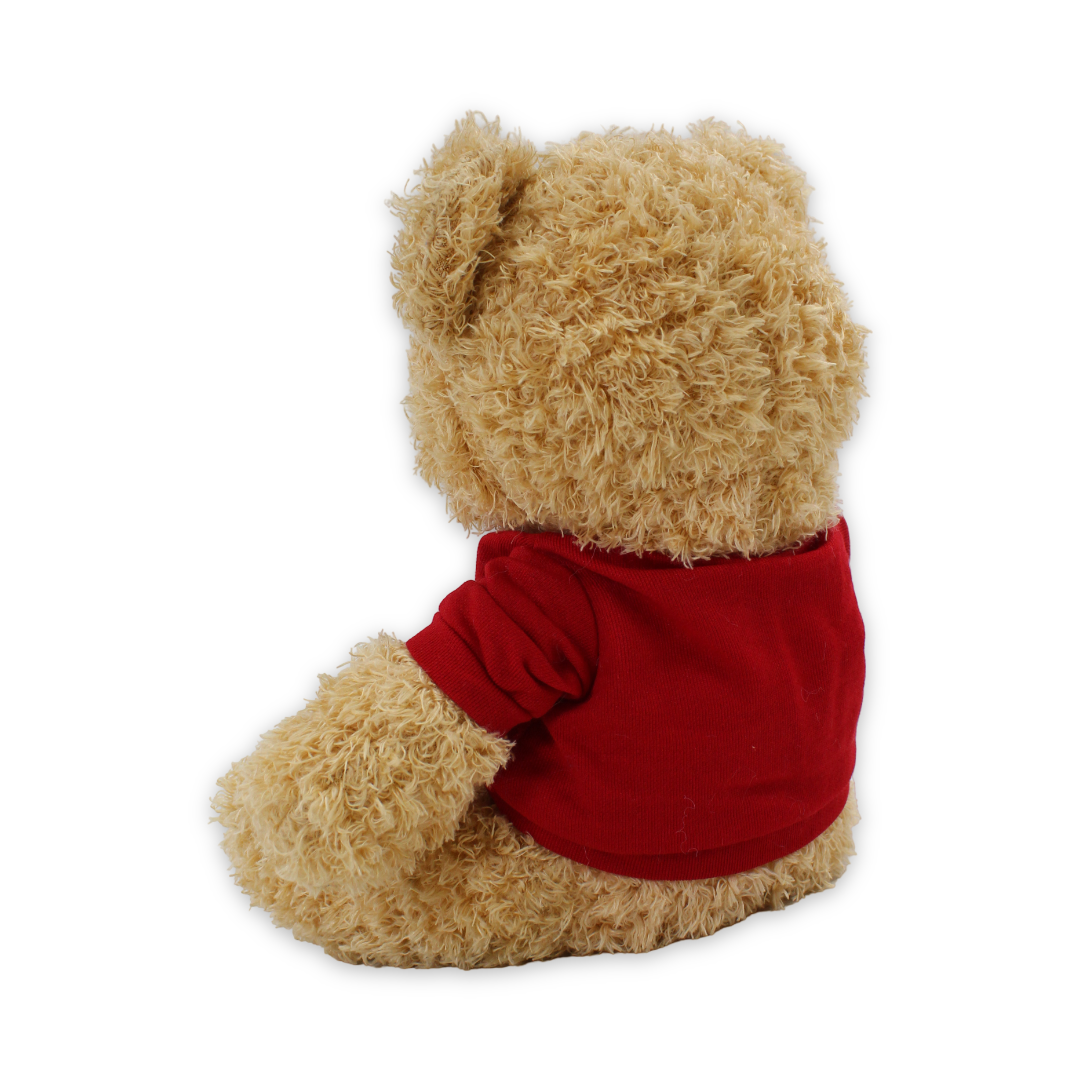 Teddy Bear Cafe with Red T-Shirt Plush Toy