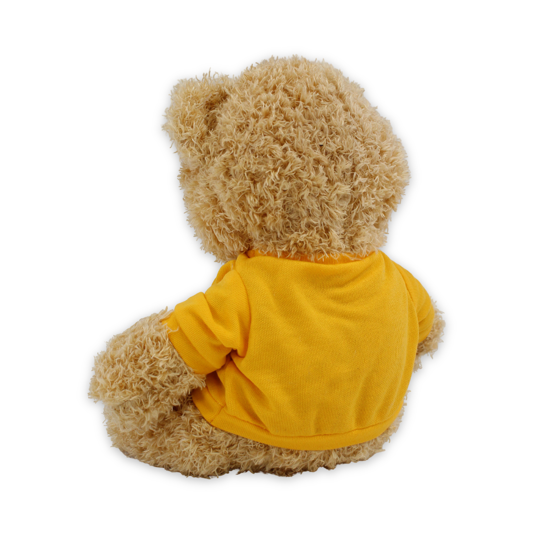 Teddy Bear Cafe with Yellow T-Shirt Plush Toy