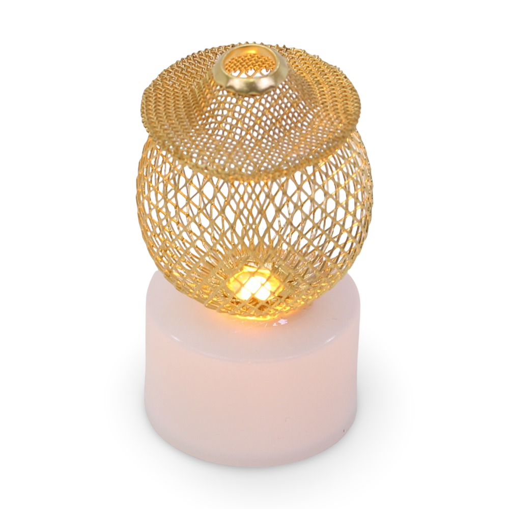 Gold Illuminated Burner Light – Ramadan Décor - Party - OKO