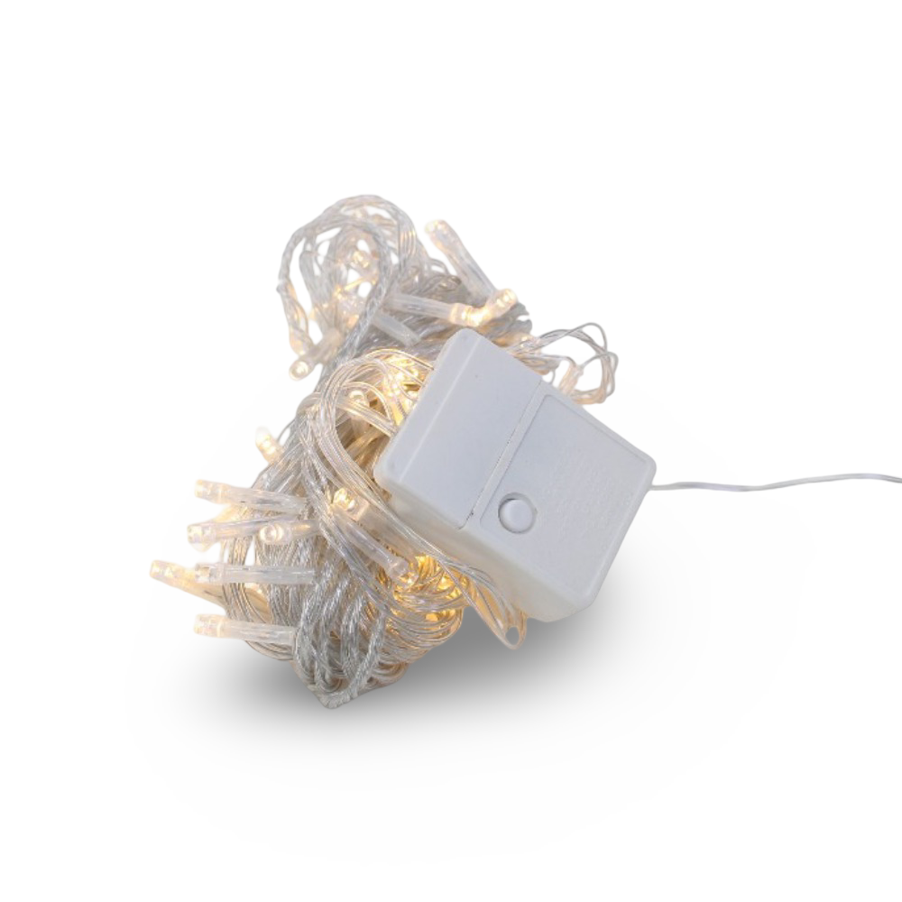 فوانيس رمضان LED - 10 متر قابس مزدوج