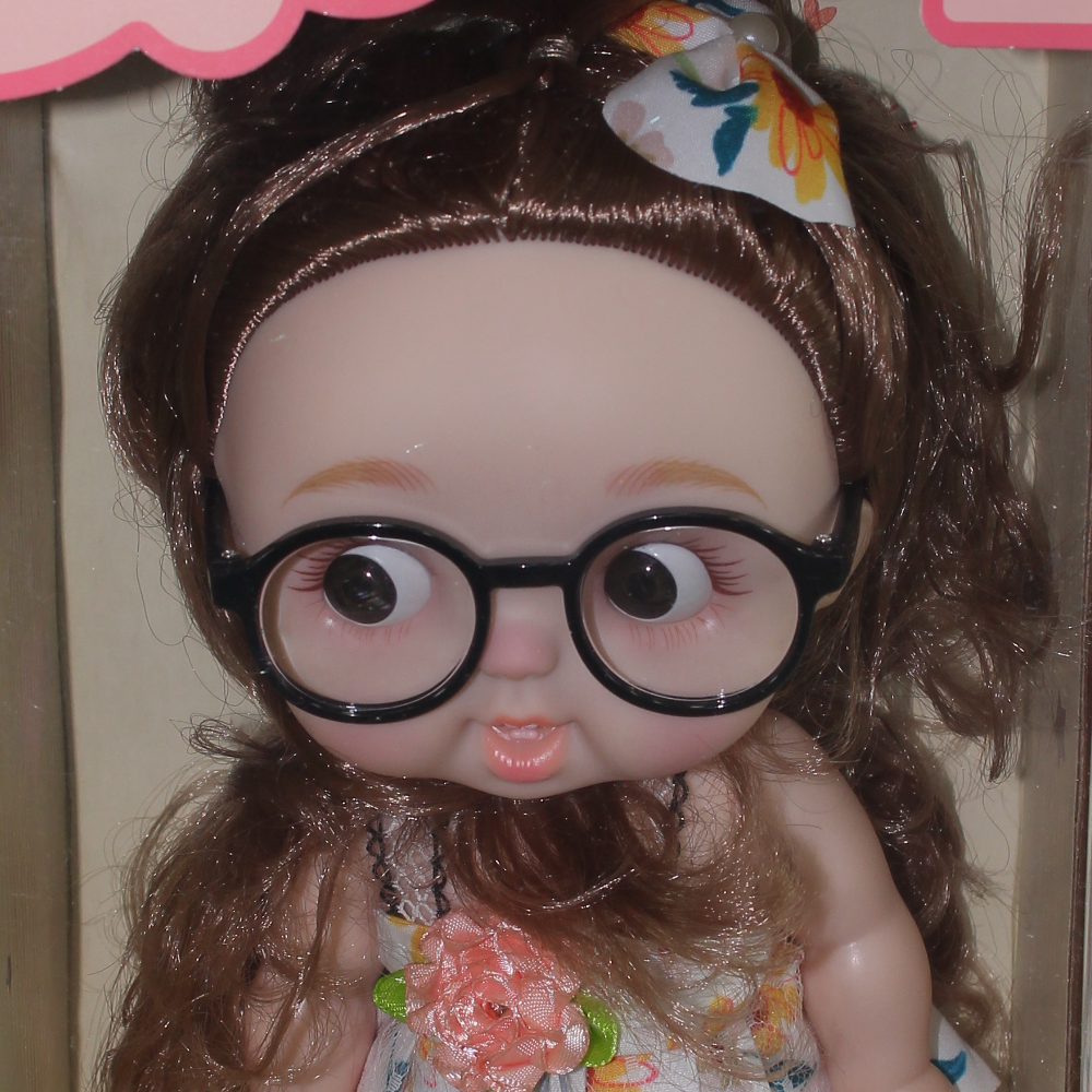 Doll with Big Glasses - Assorted Designs