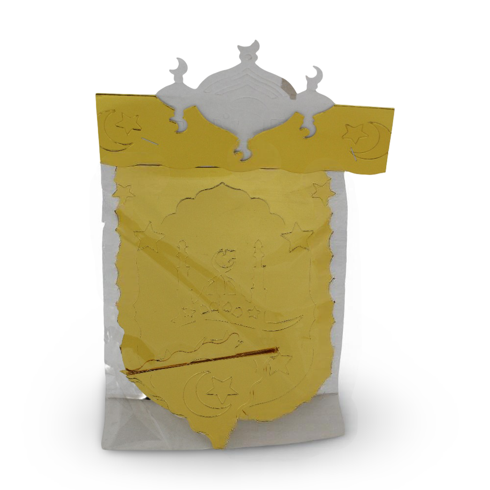 Gold Ramadan Decoration – 3 Shapes