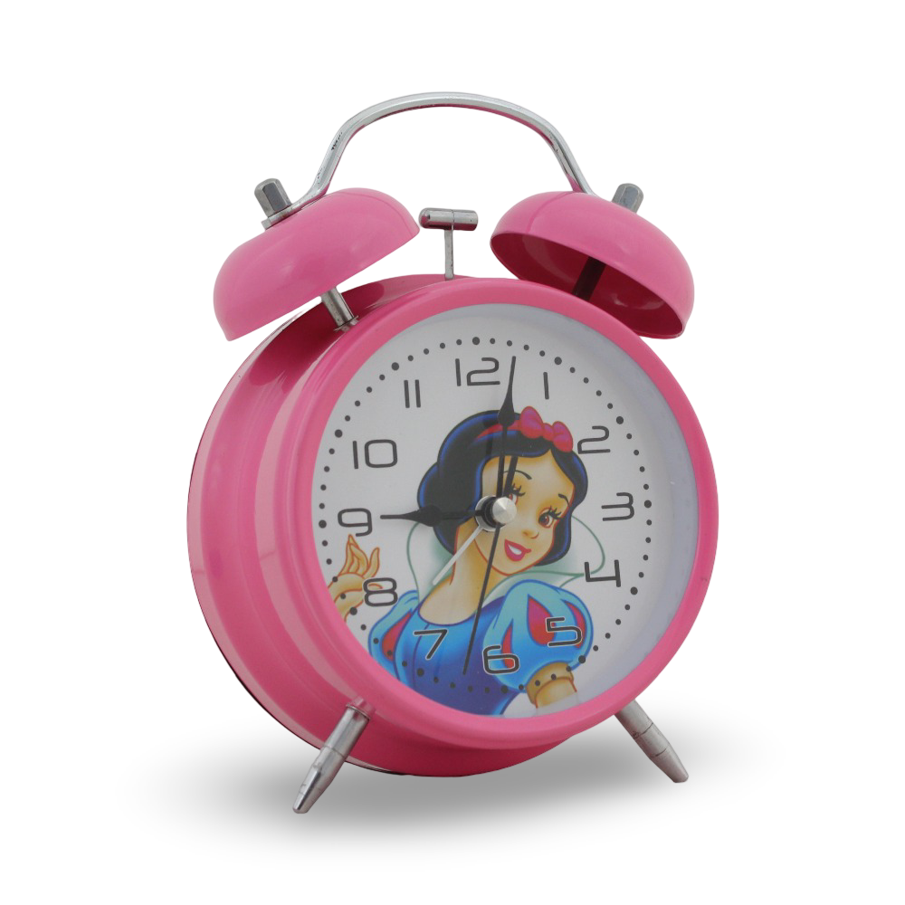Snow White Alarm Clock – Pink