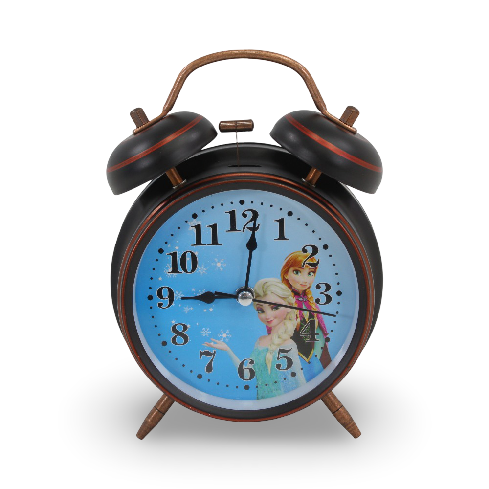 Frozen Alarm Clock – Black