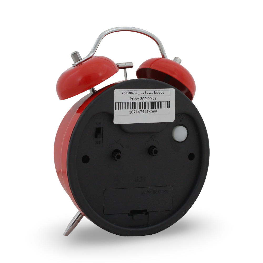 Labubu Alarm Clock – Red