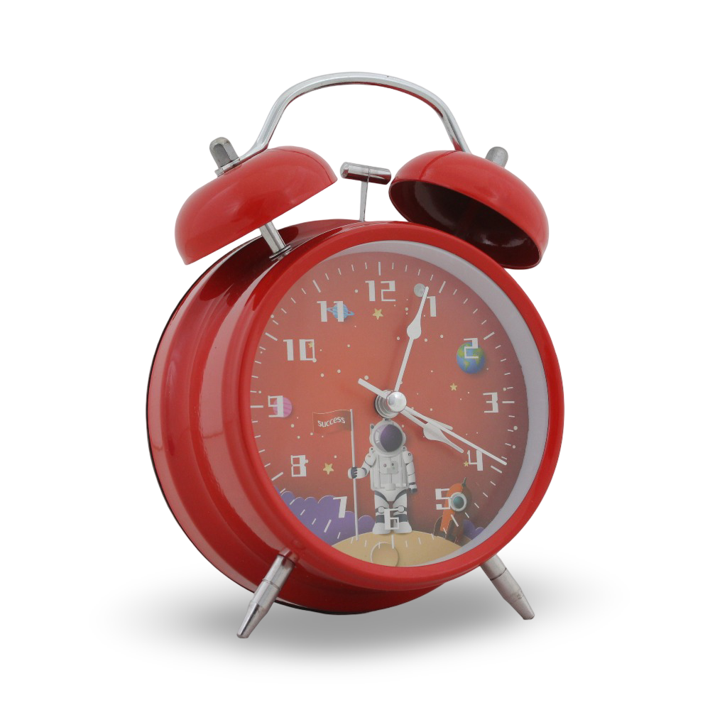 Space Alarm Clock – Red