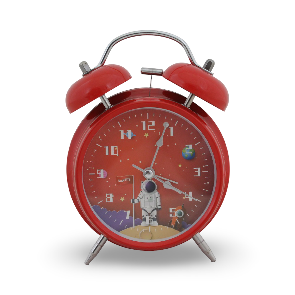 Space Alarm Clock – Red