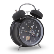 Space Alarm Clock - Black