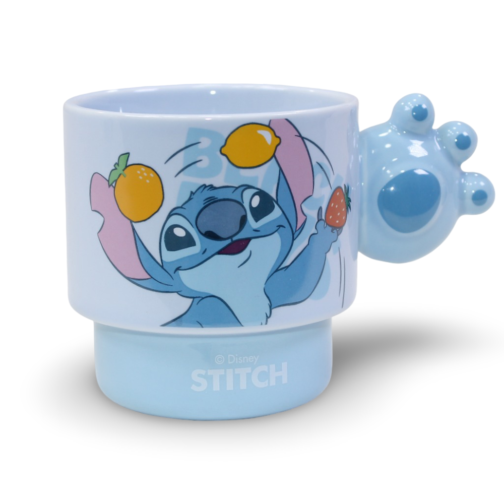 Disney Stitch Ceramic Mug with a 3D Handle