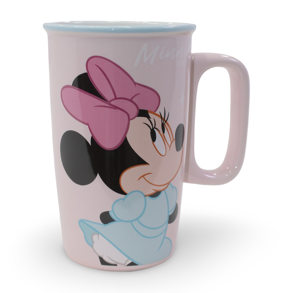 Minnie Mouse Pottery Mug Pink – (Large Size)