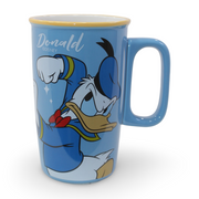 Donald Duck Pottery Mug – Blue (Large Size)