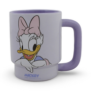 Daisy Duck Pottery Mug - Large