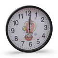 Labubu Wall Clock – Black