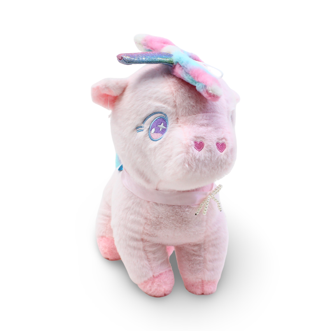 Unicorn Plush Toy – Pink