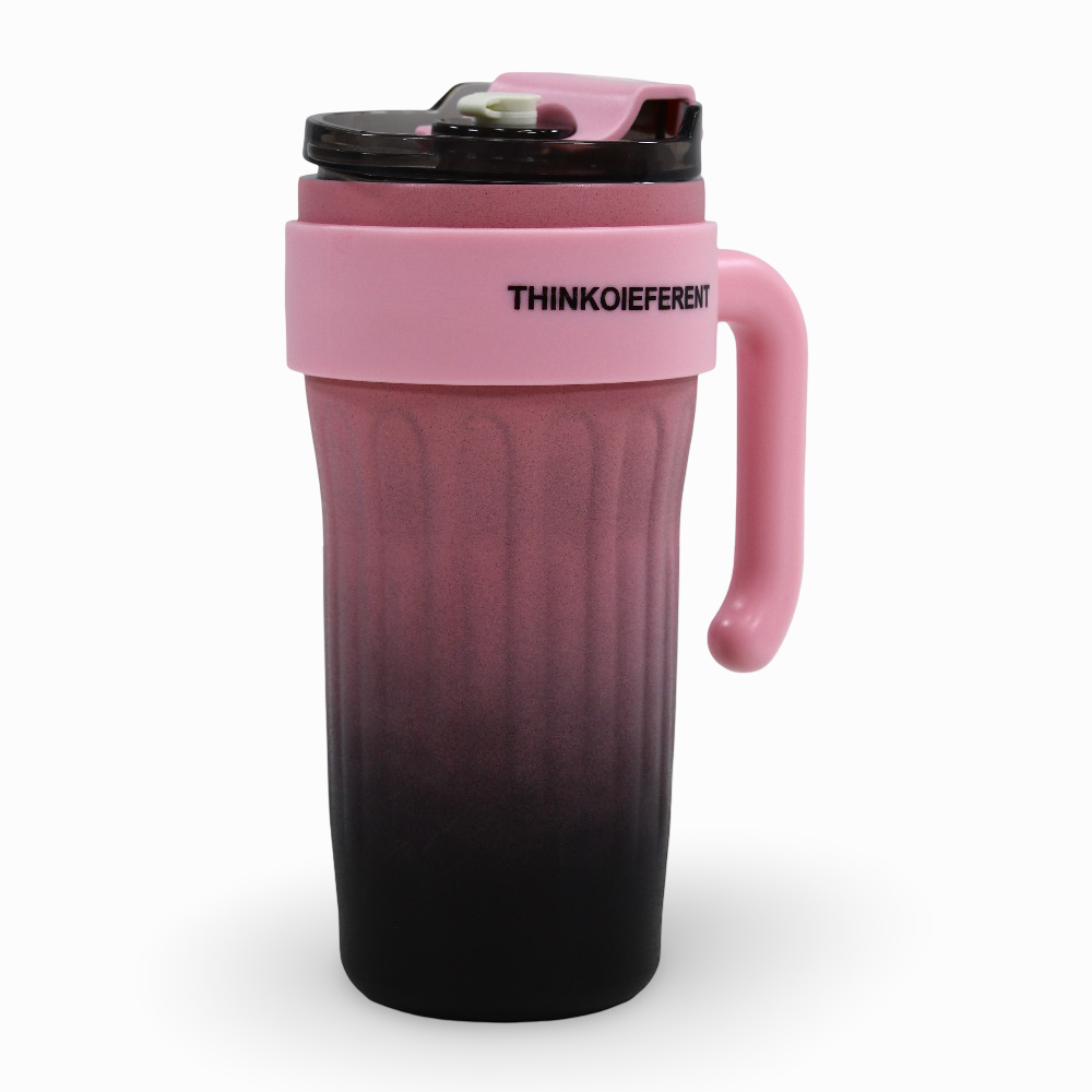 Straw Mug 780ml – Pink