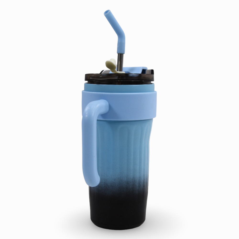 Straw Mug 780ml – Baby Blue