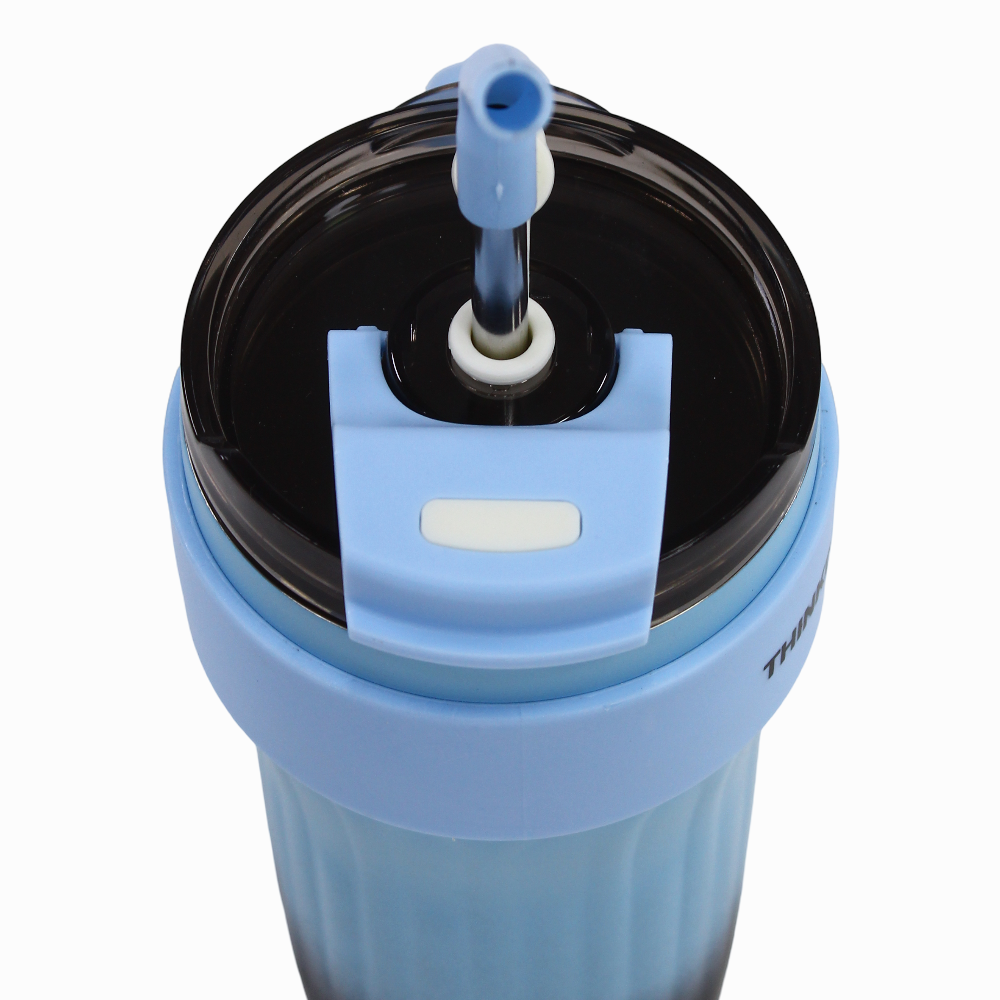 Straw Mug 780ml – Baby Blue