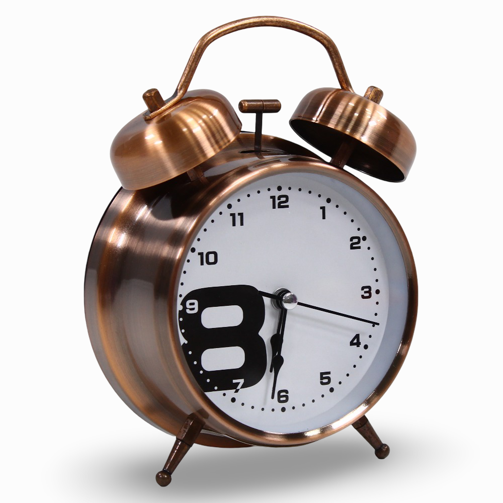 Metal Alarm Clock – Copper