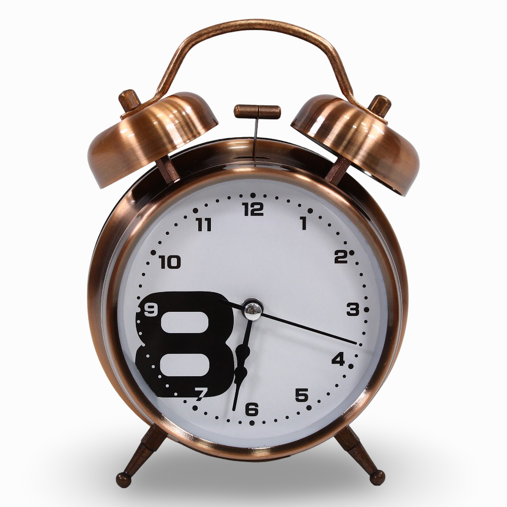Metal Alarm Clock – Copper