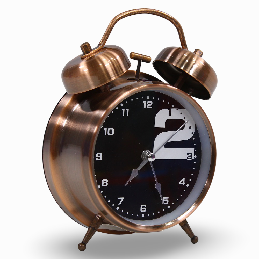 Metal Alarm Clock – Copper