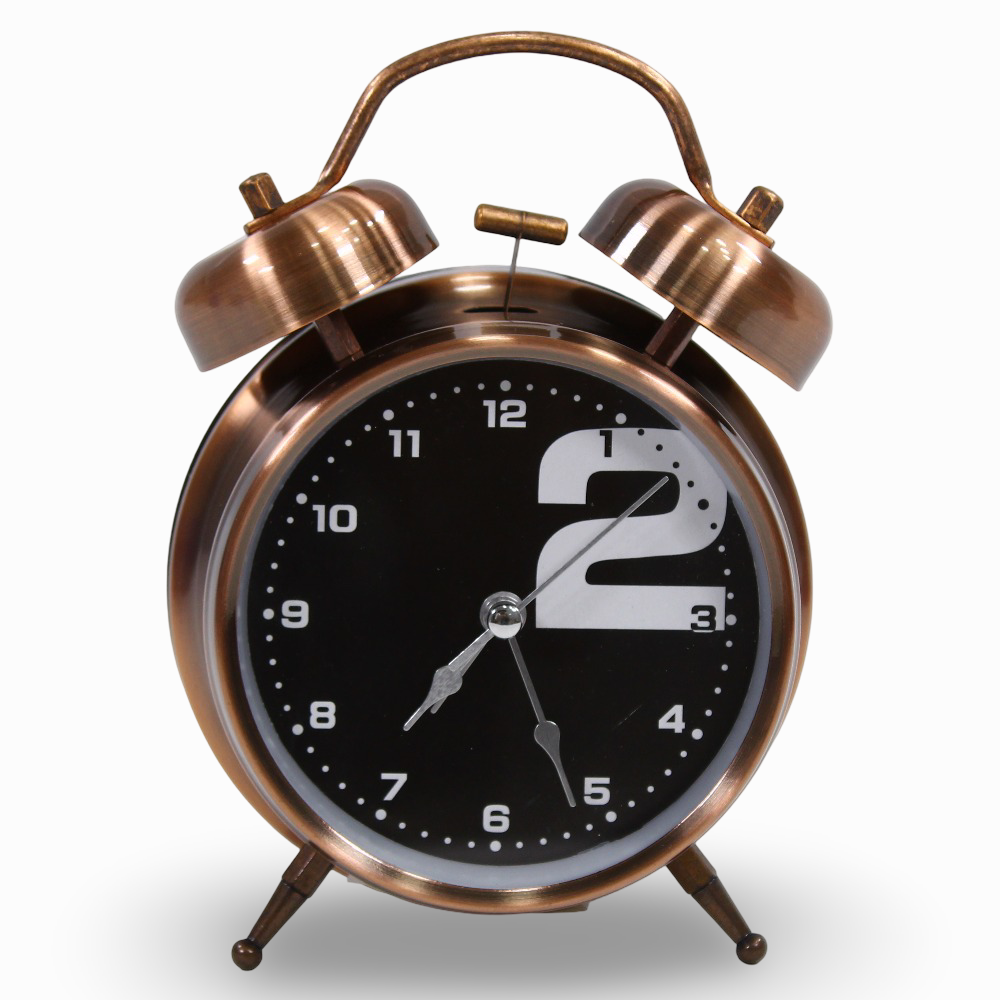 Metal Alarm Clock – Copper
