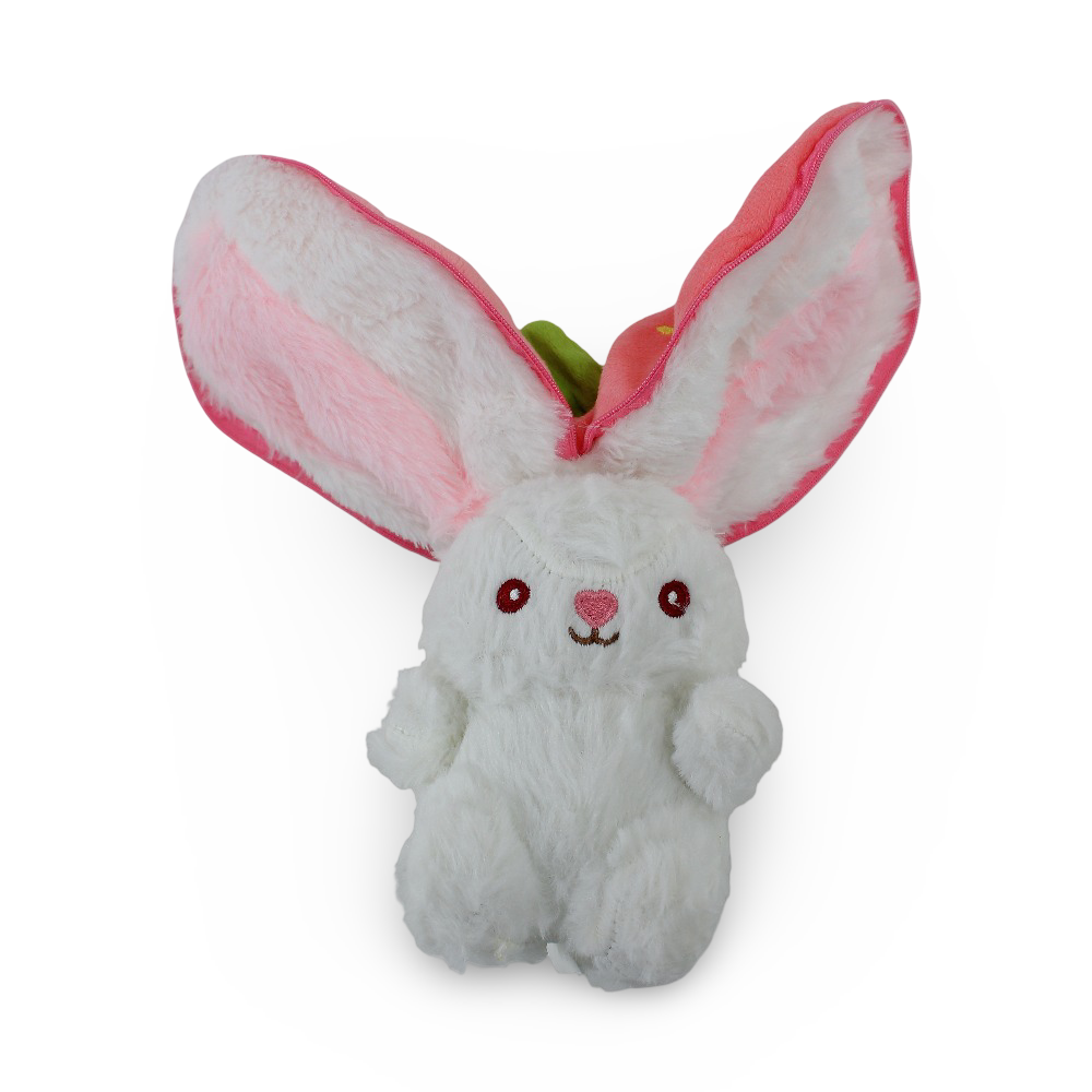 Bunny in a Strawberry Plush Toy