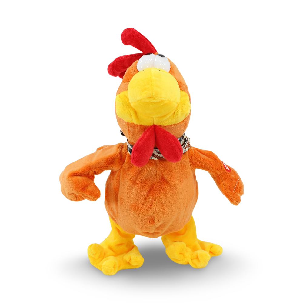 Electronic Interactive Musical Rooster Plush Toy