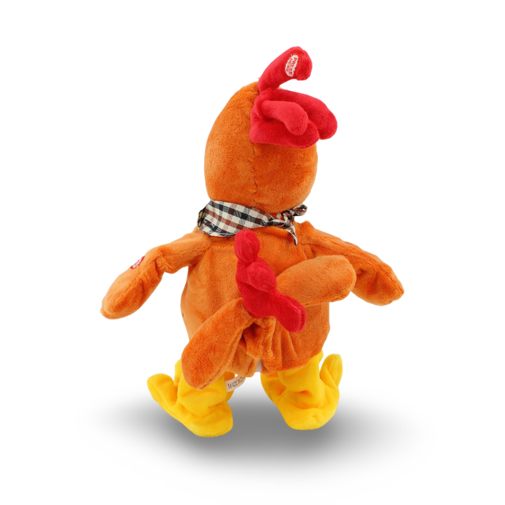Electronic Interactive Musical Rooster Plush Toy