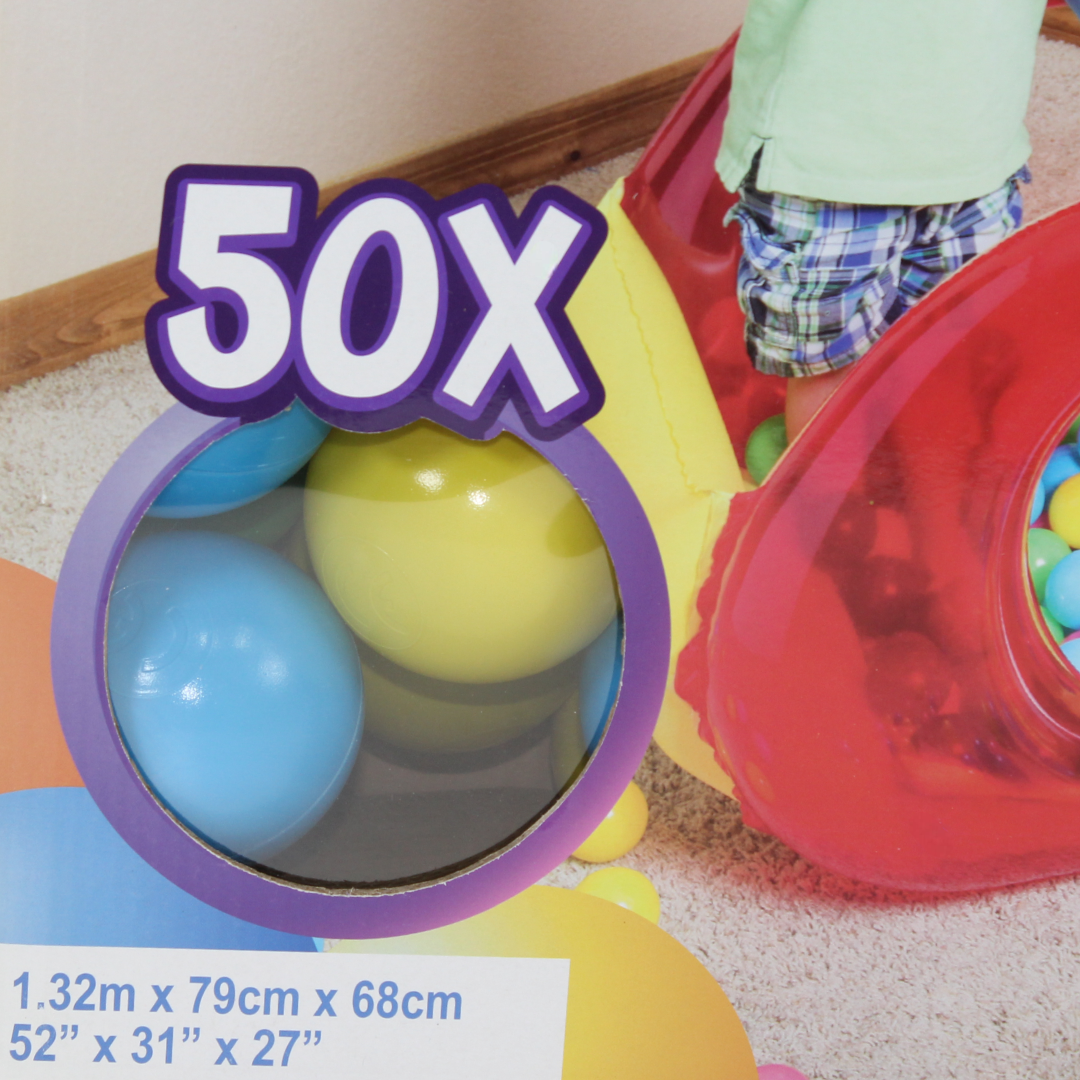 Bestway Helicopter Inflatable Ball Pit + 50 Balls
