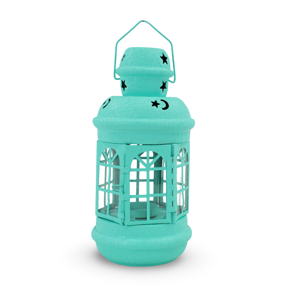 Ramadan Decorative Metal Lantern – Mint