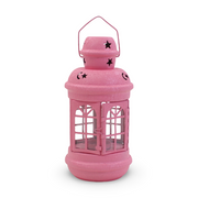 Ramadan Metal Lantern – Pink Matte