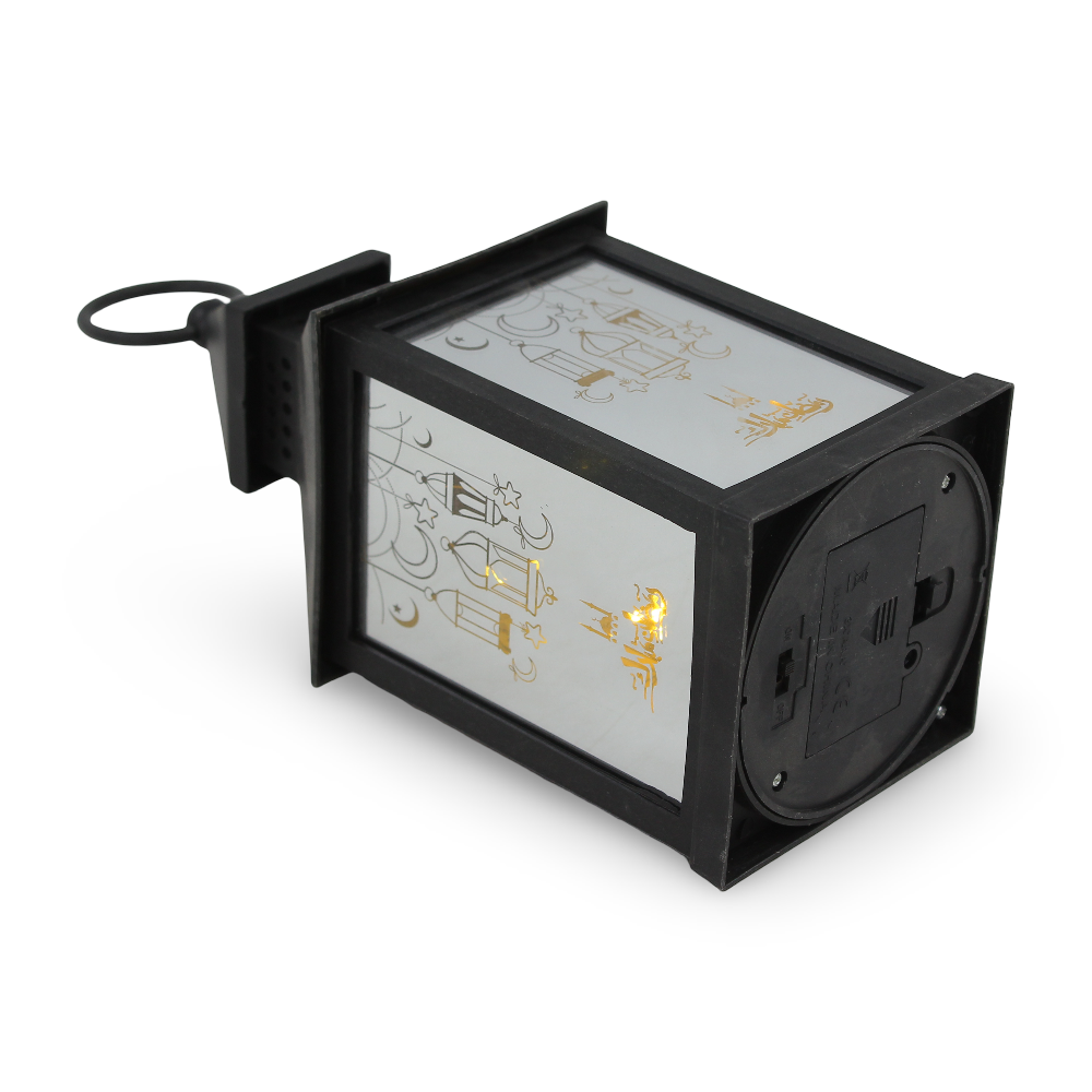 Ramadan Acrylic Lantern – Black