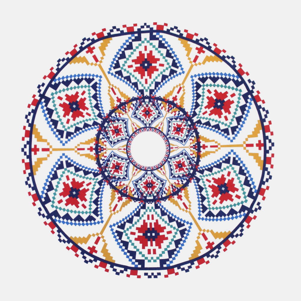 Printed Cotton Table Runner