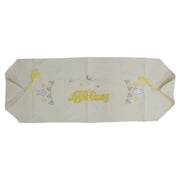 Linen Table Runner - White/Gold | Ramadan Kareem