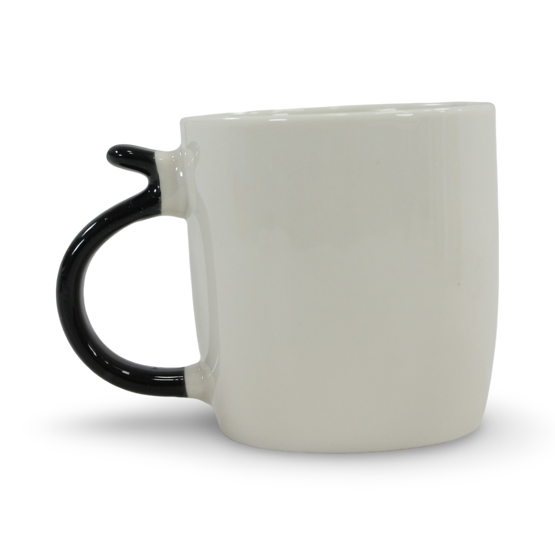 Labubu Ceramic Mug – with Black Handle