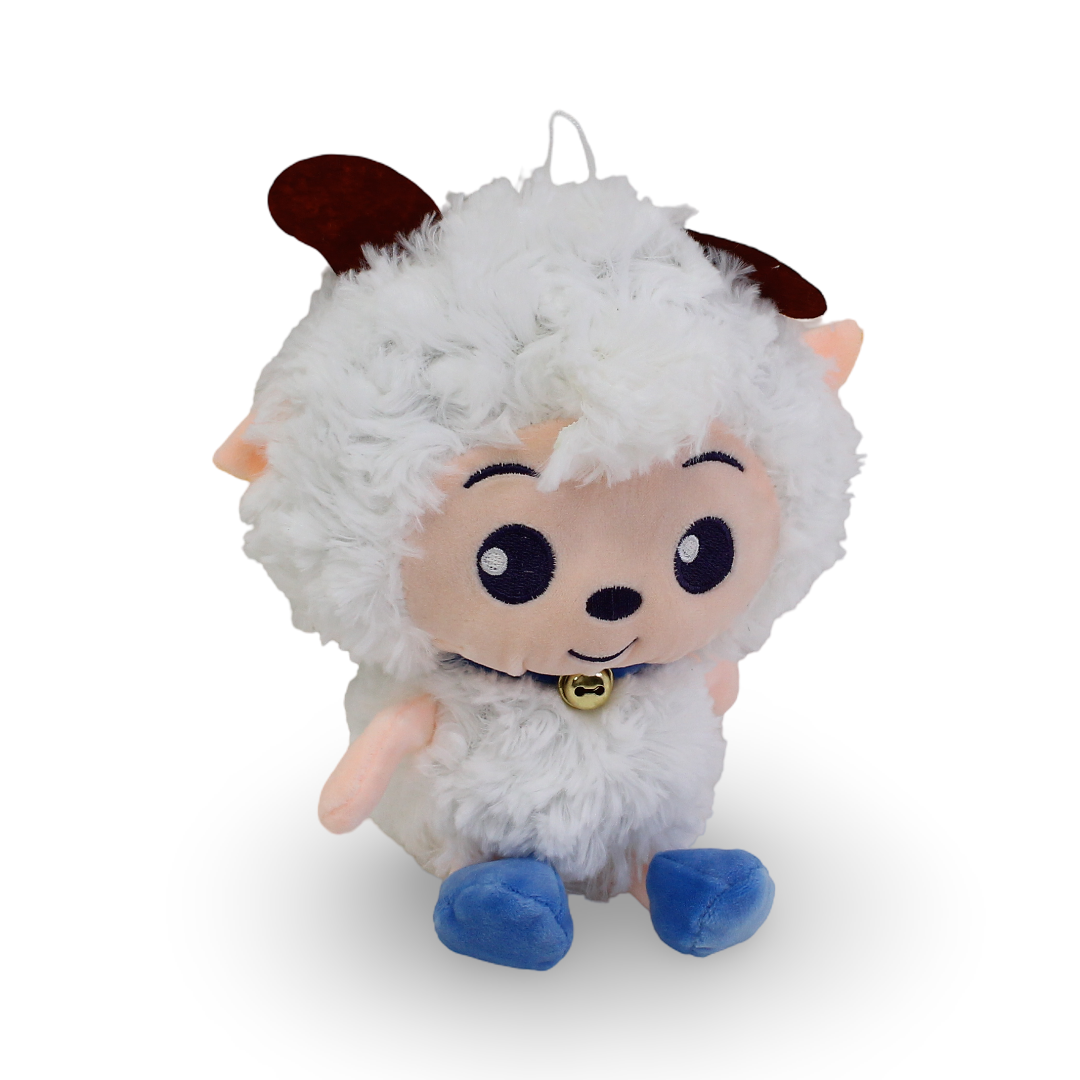 Cute Sheep Plush Toy – Baby Blue