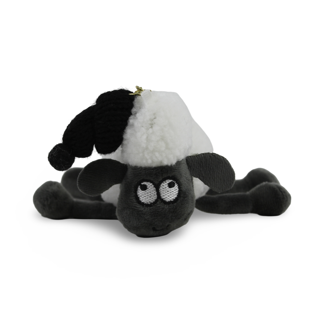 Plush Shaun The Sheep Keychain