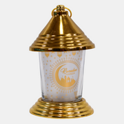 Golden Frosted Ramadan Lantern