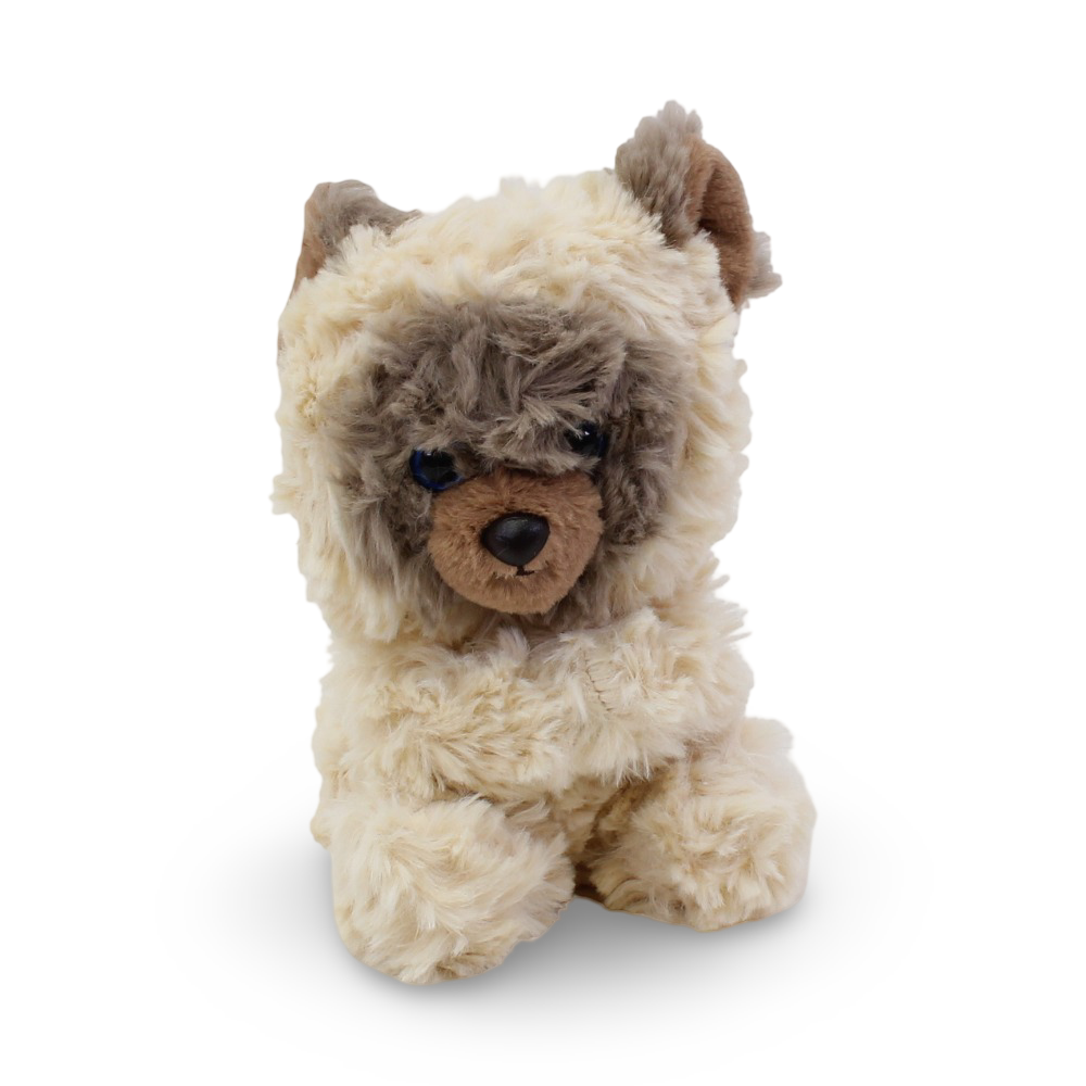 Small Teddy Bear Fur Toy – Beige
