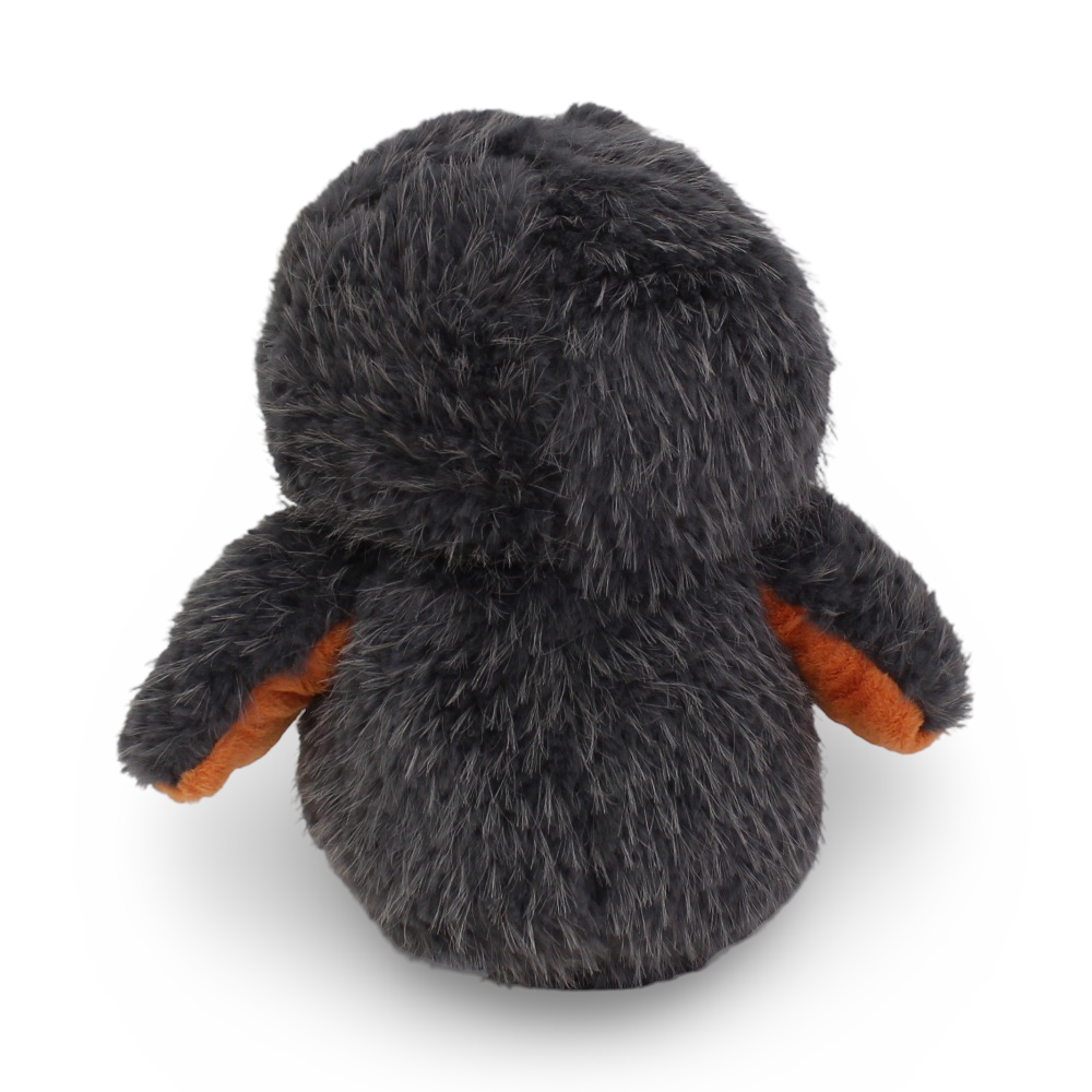Owl Fur Toy – Grey