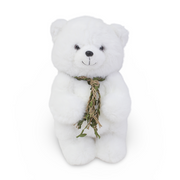 Teddy Bear Fur Toy – White