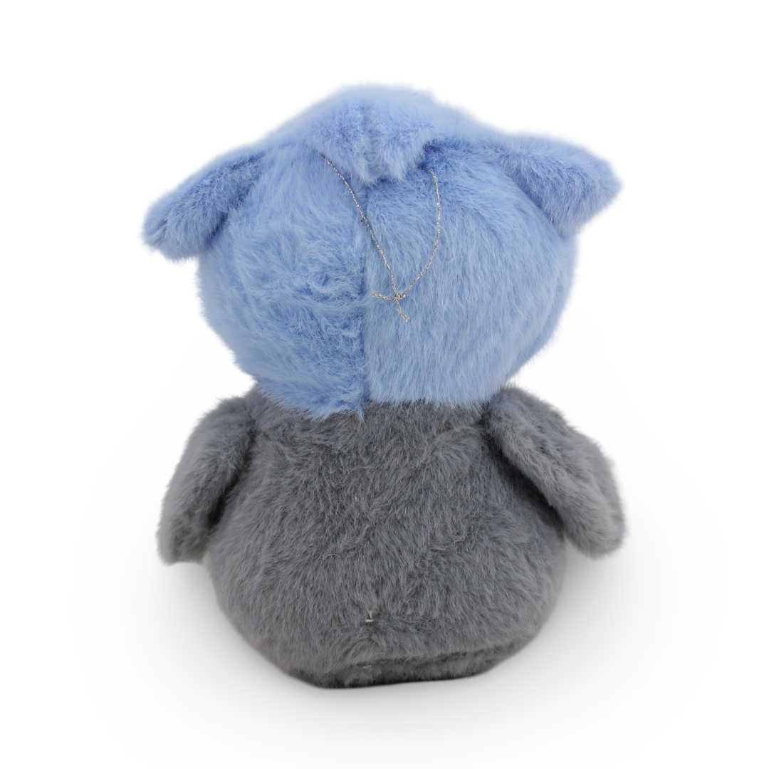Penguin Plush Toy – Baby Blue & Grey